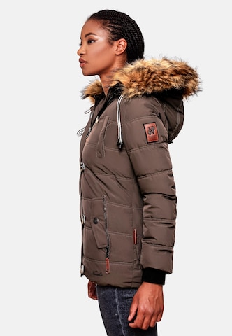 NAVAHOO Winterjacke 'Zoja' in Braun