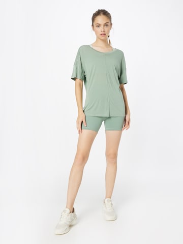 ADIDAS PERFORMANCE Skinny Παντελόνι φόρμας 'Studio' σε πράσινο