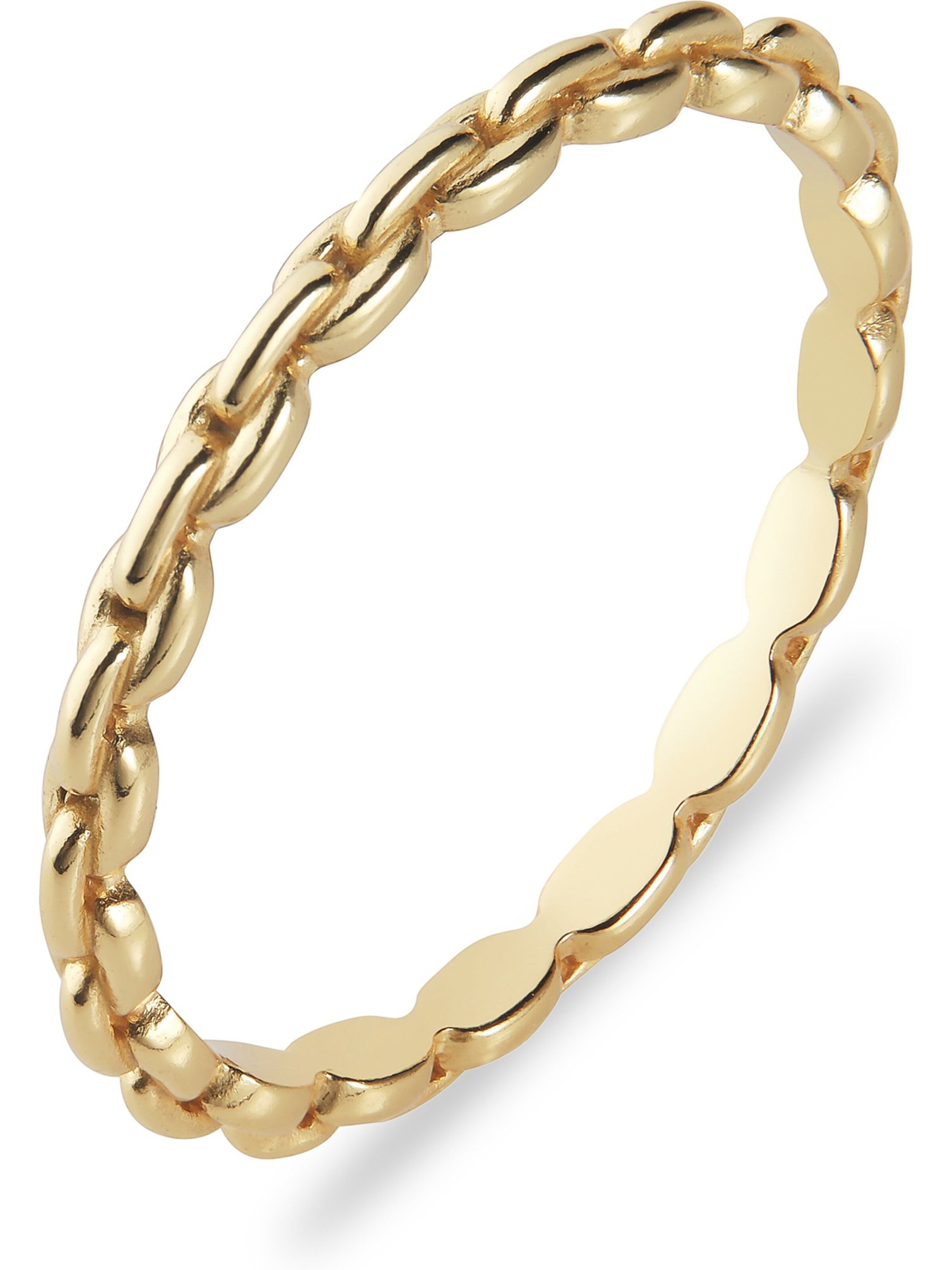 CHRIST Ring in Gelb: Vorderseite