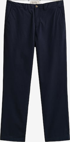 Regular Pantaloni eleganți 'CLASSIC' de la GANT pe albastru: față