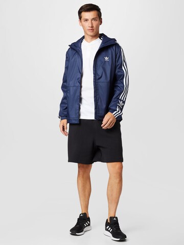 ADIDAS ORIGINALS Between-Season Jacket 'Adicolor Classics Lock Up' in Blue