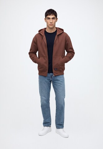 Veste de survêtement 'Norton' Vintage Industries en marron
