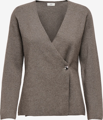 JDY Вязаная кофта 'JDYPRIME' в Коричневый: спереди