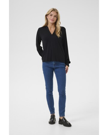 Kaffe Blouse 'Charlotte' in Zwart