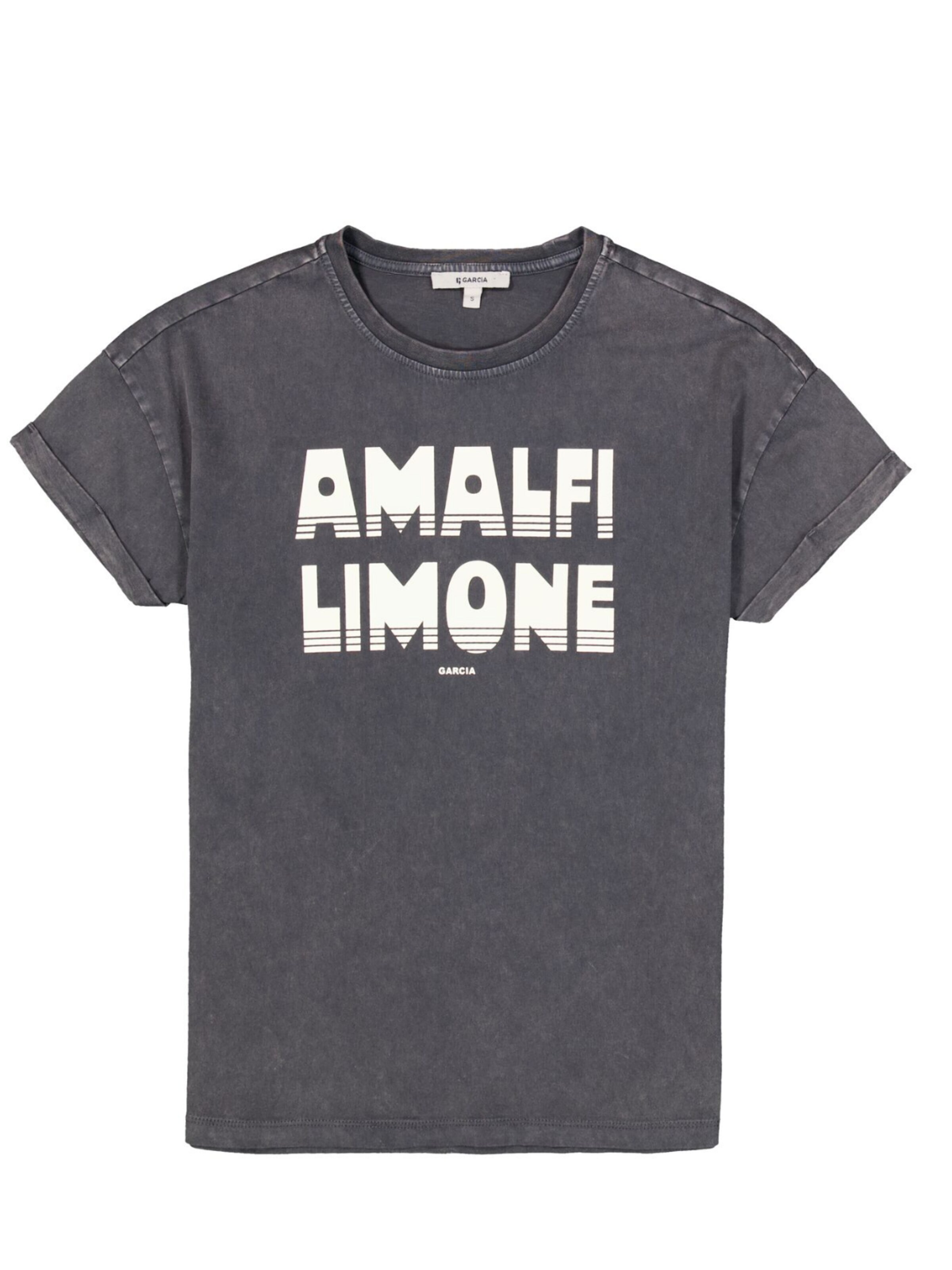 GARCIA Shirt 'Garcia - Dames t-shirt' in Grey: front