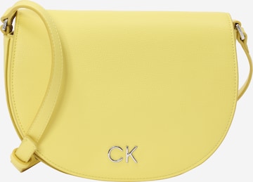 Calvin Klein Crossbody Bag in Yellow: front