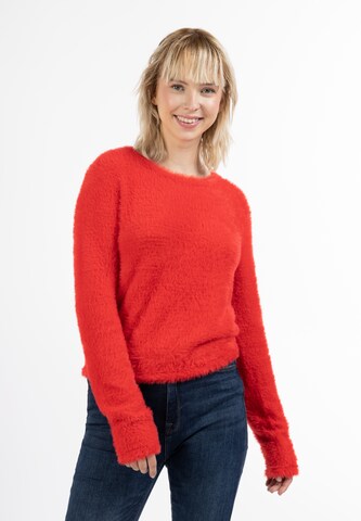 MYMO - Pullover em vermelho: frente