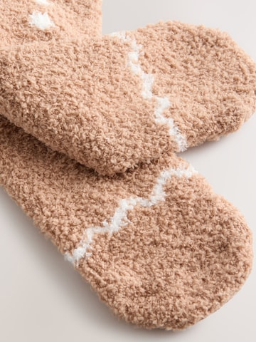 Next Sokken in Bruin