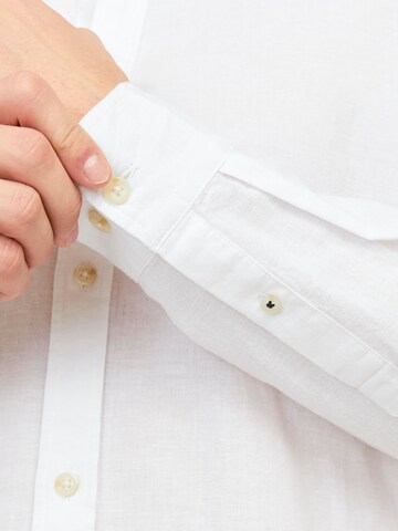 JACK & JONES Regular fit Button Up Shirt 'Summer' in White