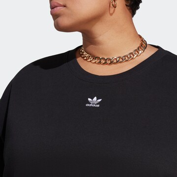 Bluză de molton 'Adicolor Essentials' de la ADIDAS ORIGINALS pe negru