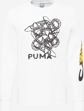 PUMA Shirt '4th Quarter' in Weiß: predná strana