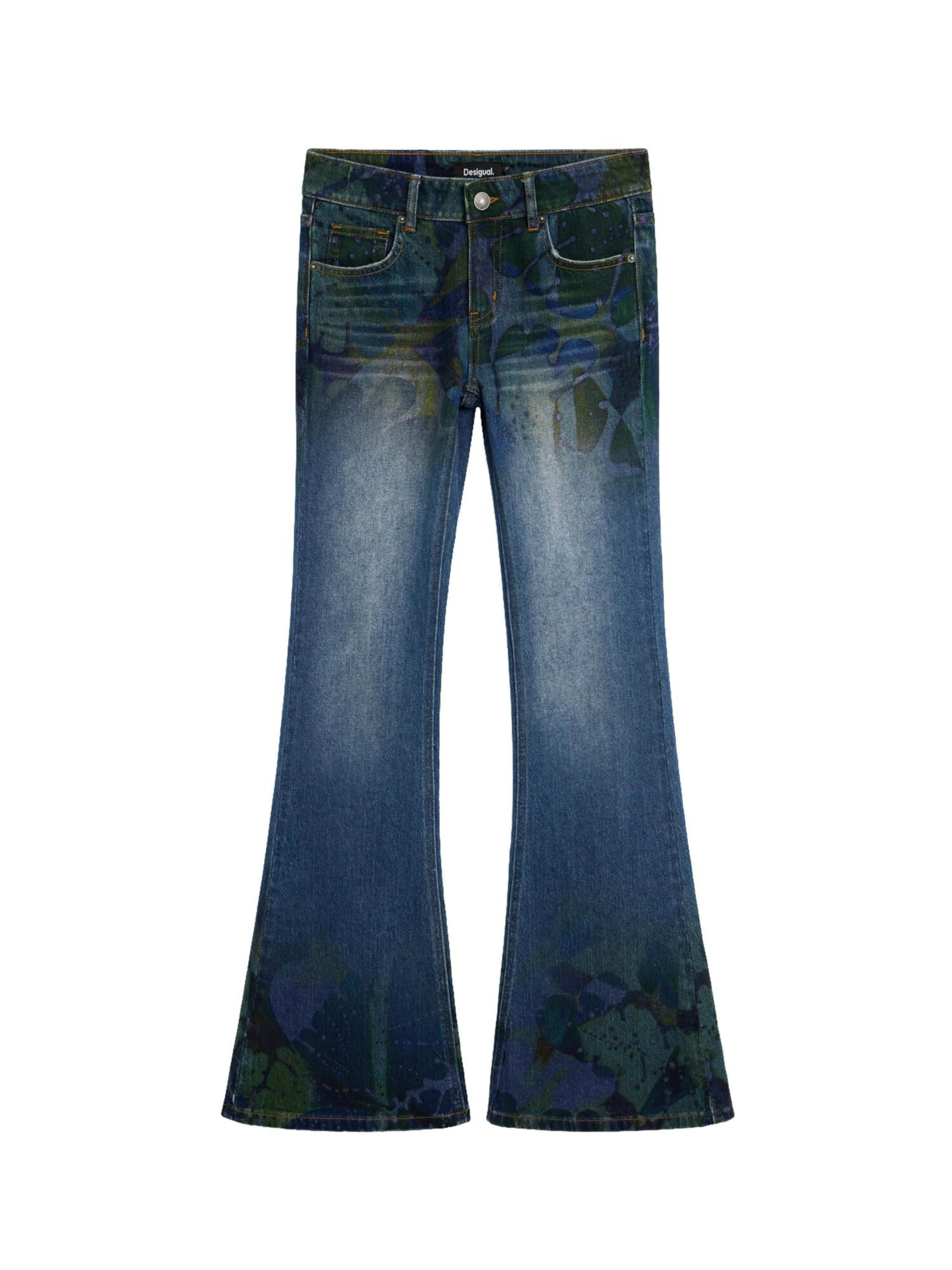 Desigual Tapered Jeans i blå: forside