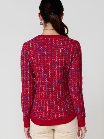 KOROSHI Sveter - Červená