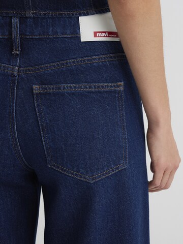 Mavi Flared Jeans 'Siena Button Up' in Blau