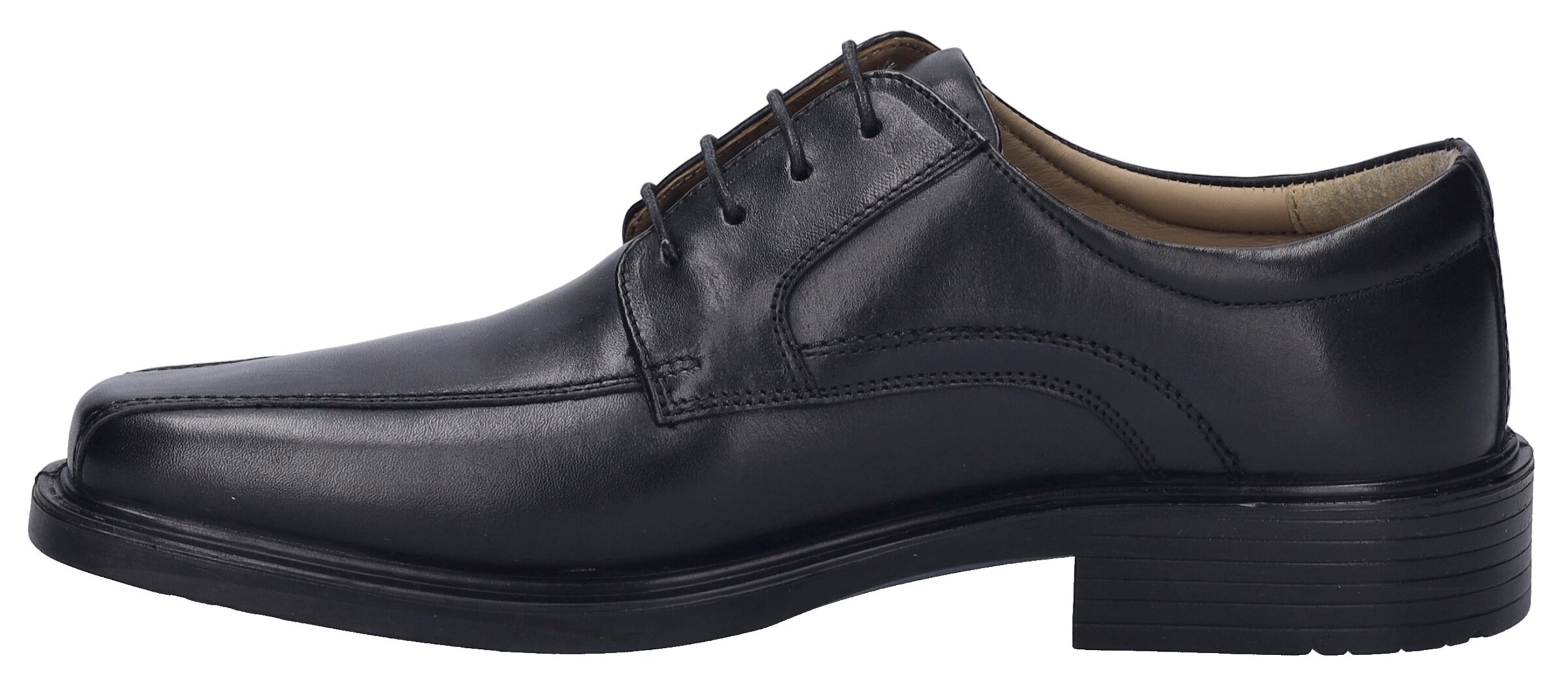 JOSEF SEIBEL Lace-Up Shoes in Black: front