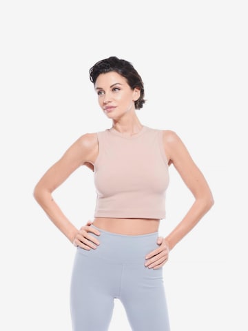 Evoni Shirt in Braun: Vorderseite