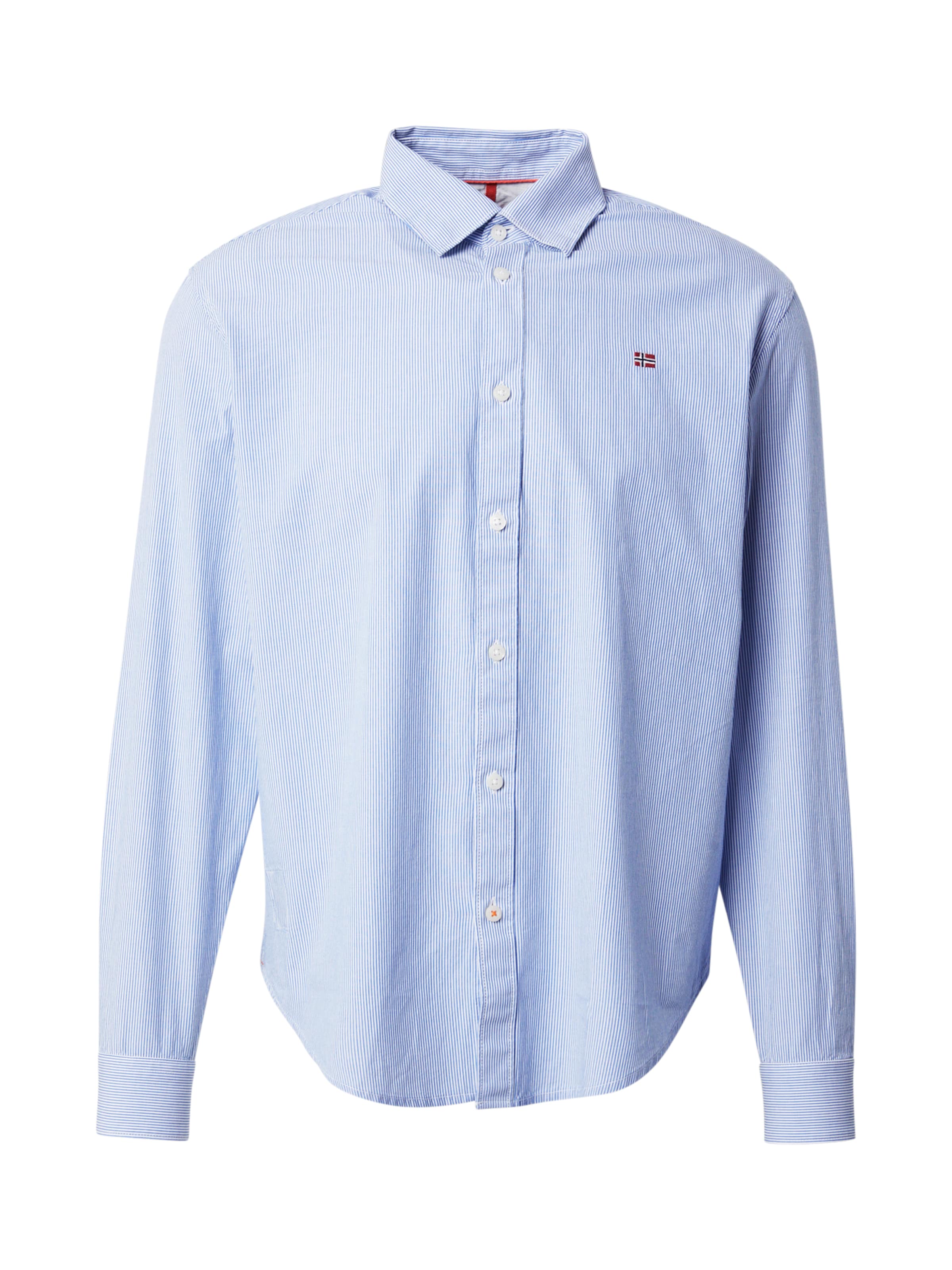 Regular fit Cămașă 'G-GRAIE 1' de la NAPAPIJRI pe albastru: față