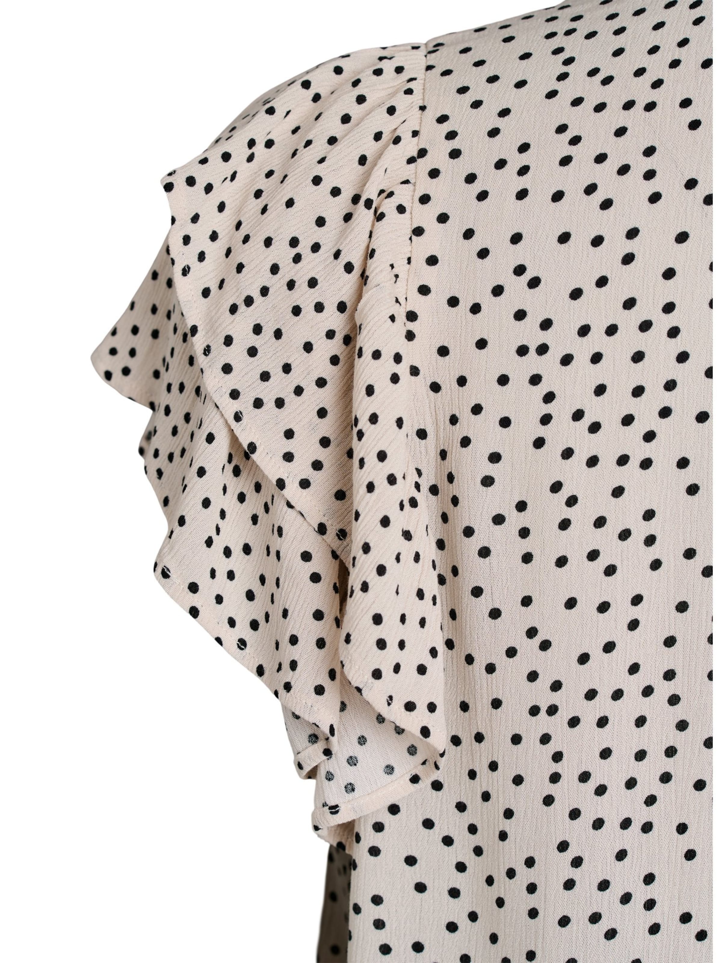 Zizzi Bluse 'Vwisma' i beige