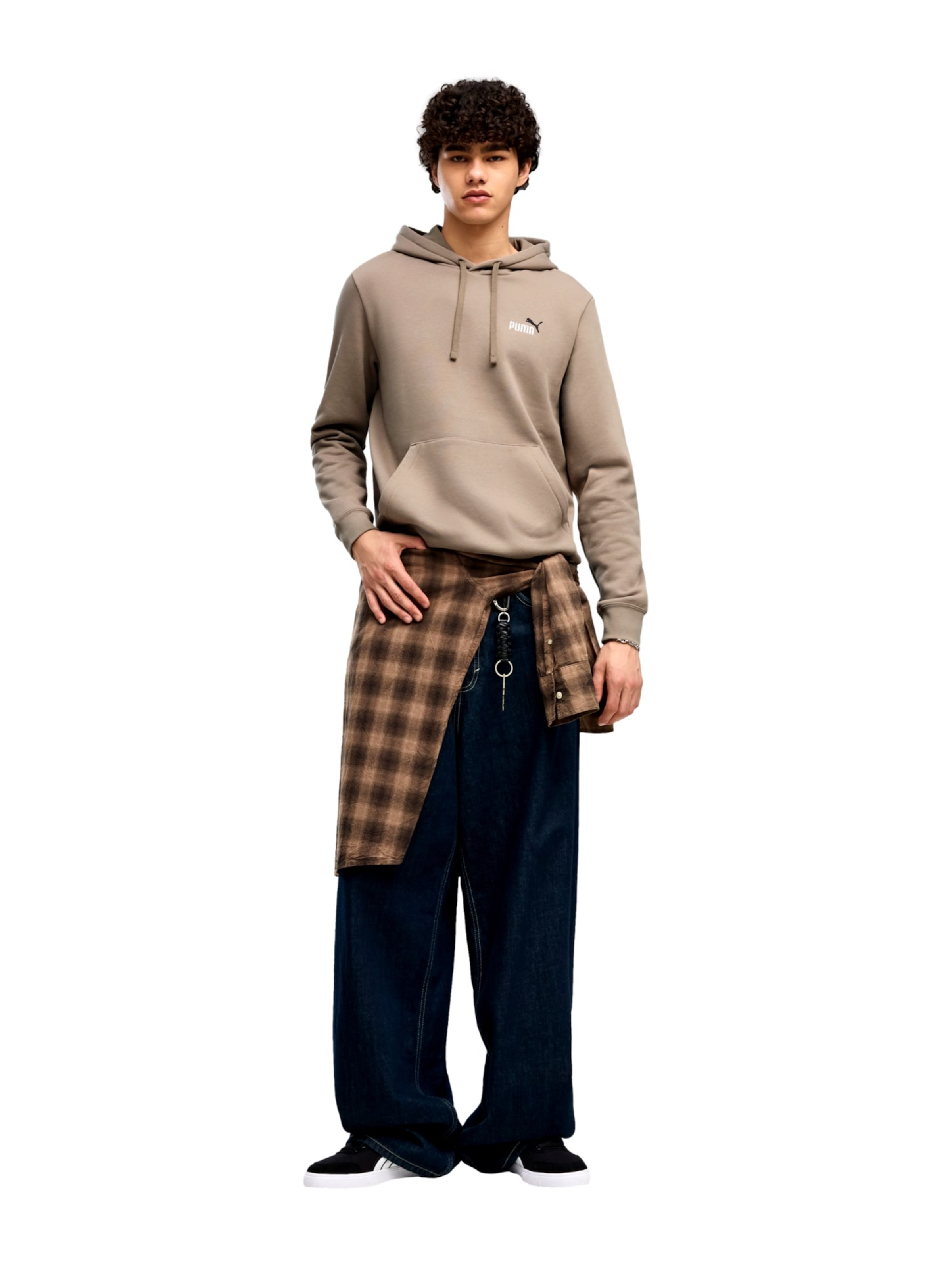 PUMA Sweatshirt 'Essentials' in Beige