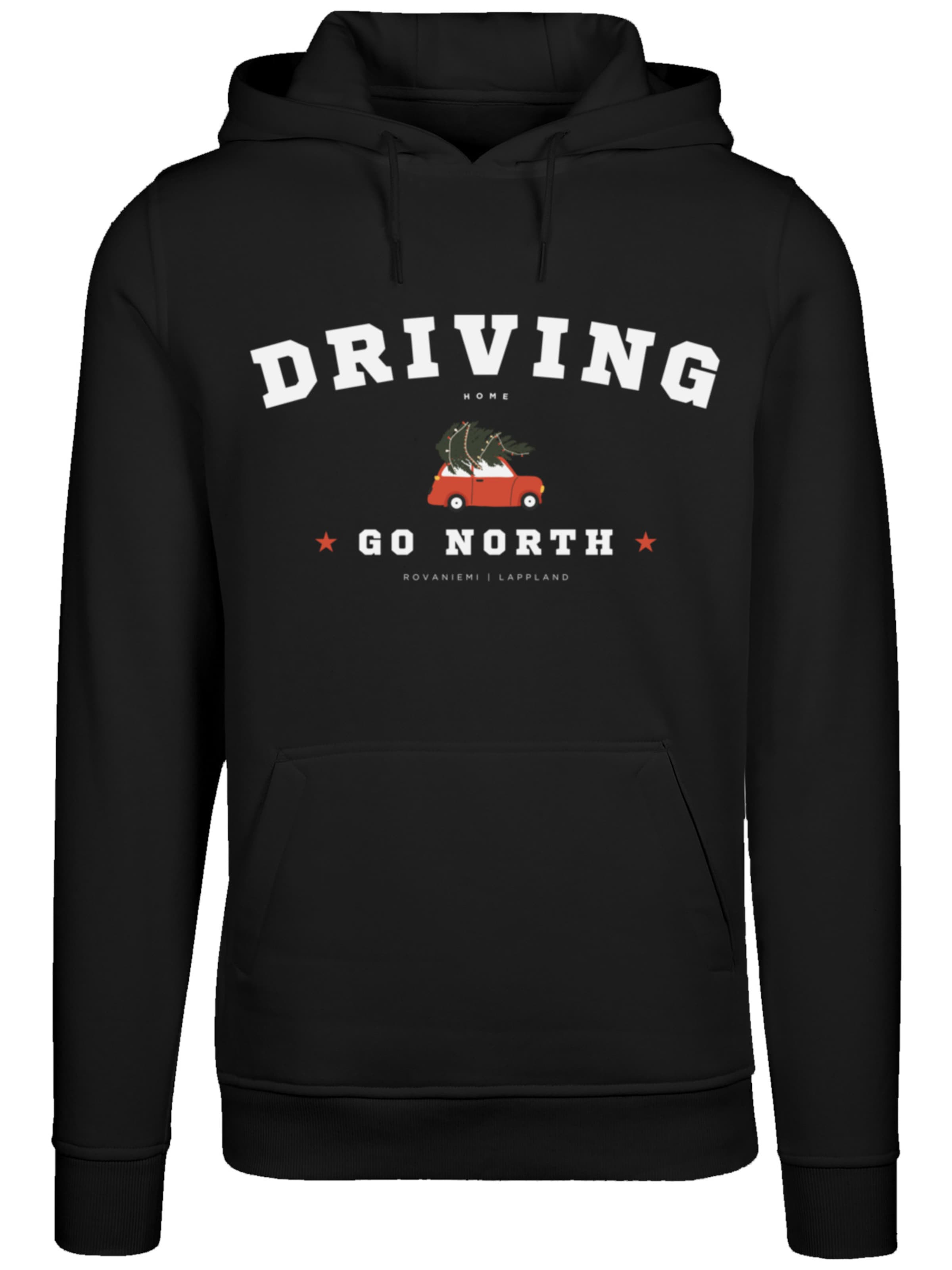 F4NT4STIC Sweatshirt 'Driving Home' in Black: front