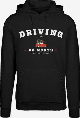 F4NT4STIC Sweatshirt 'Driving Home' in Black: front