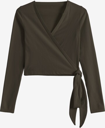Aim'n - Blusa funcionais em verde: frente