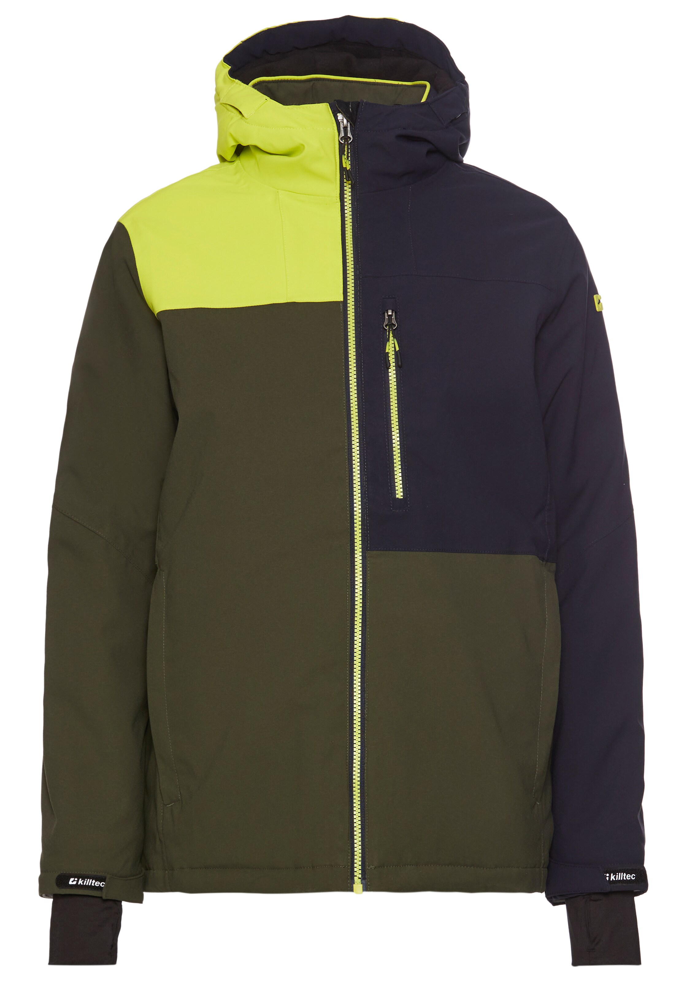 KILLTEC Outdoorjacke in Grün: Vorderseite