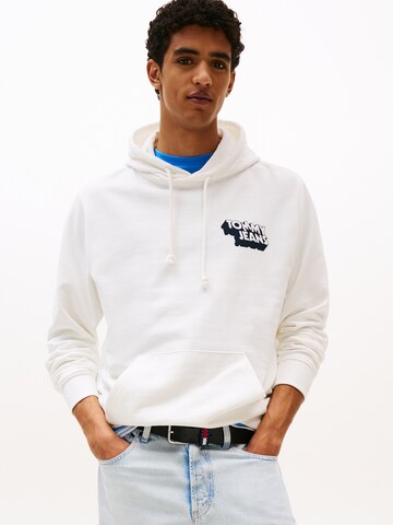 Tommy Jeans - Sudadera en beige: frente