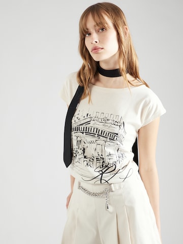 Lauren Ralph Lauren T-Shirt 'GRIETA' in Weiß: predná strana