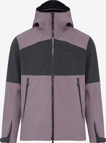 VAUDE Outdoorjacke 'Roccia' in Lila: Vorderseite