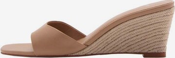 MANGO Sandals 'tuki' in Beige: front