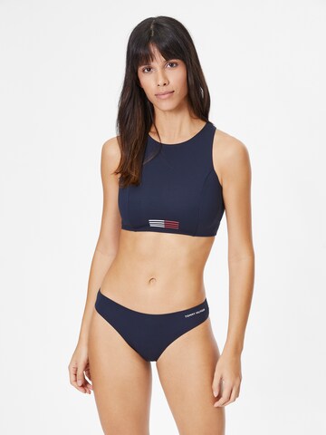 Tommy Hilfiger Underwear Бюстие Горнище на бански в синьо