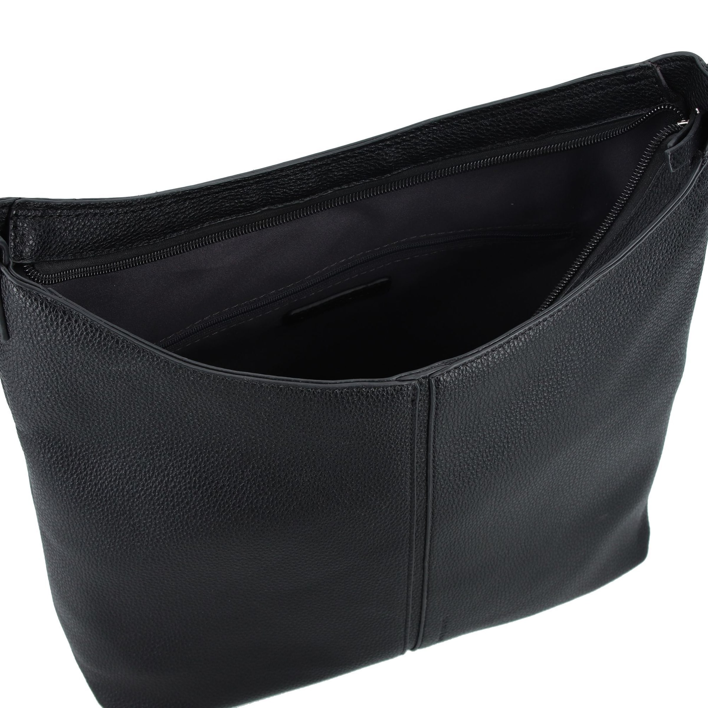 TOM TAILOR Schultertasche 'Jema' in Schwarz