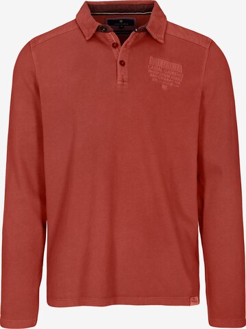 BASEFIELD Poloshirt in Rot: front