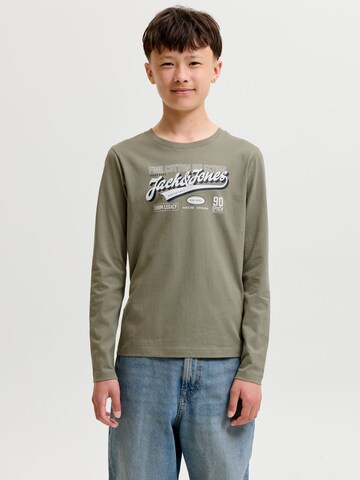 T-Shirt Jack & Jones Junior en vert : devant