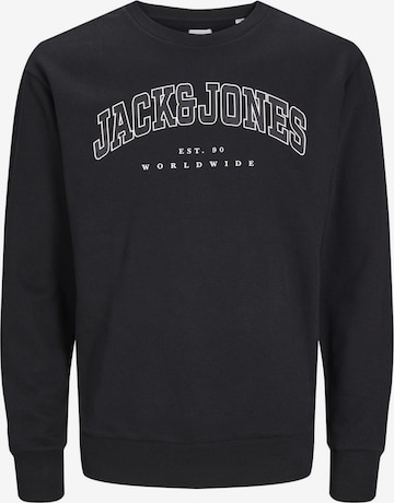 JACK & JONES MINI Sweatshirt 'JJECALEB' in Black: front