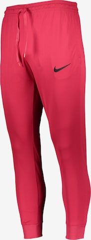 NIKE Tapered Sportsbukser i pink: forside
