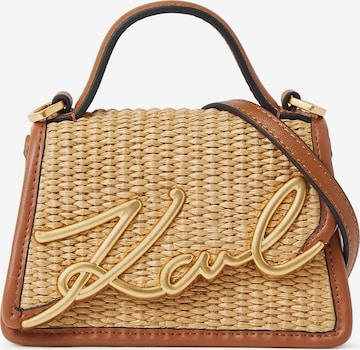 smėlio Karl Lagerfeld Rankinė: priekis