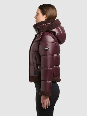khujo - Chaqueta de invierno 'Nessie3' en rojo