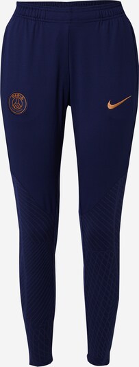 NIKE Sports trousers in Night blue / Dark orange, Item view