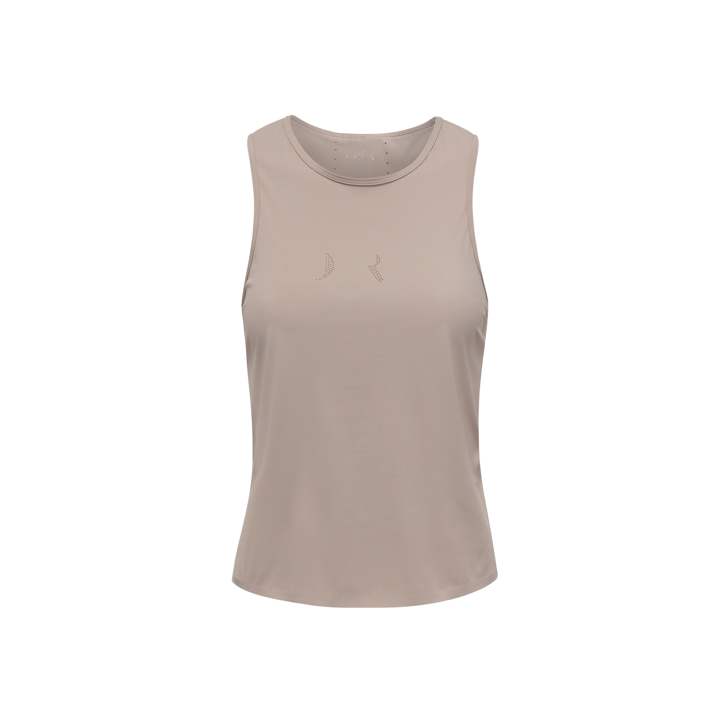 Born Living Yoga Performance shirt in Beige: front