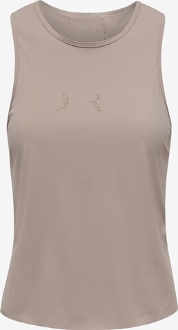 Born Living Yoga Performance Shirt in Beige: front