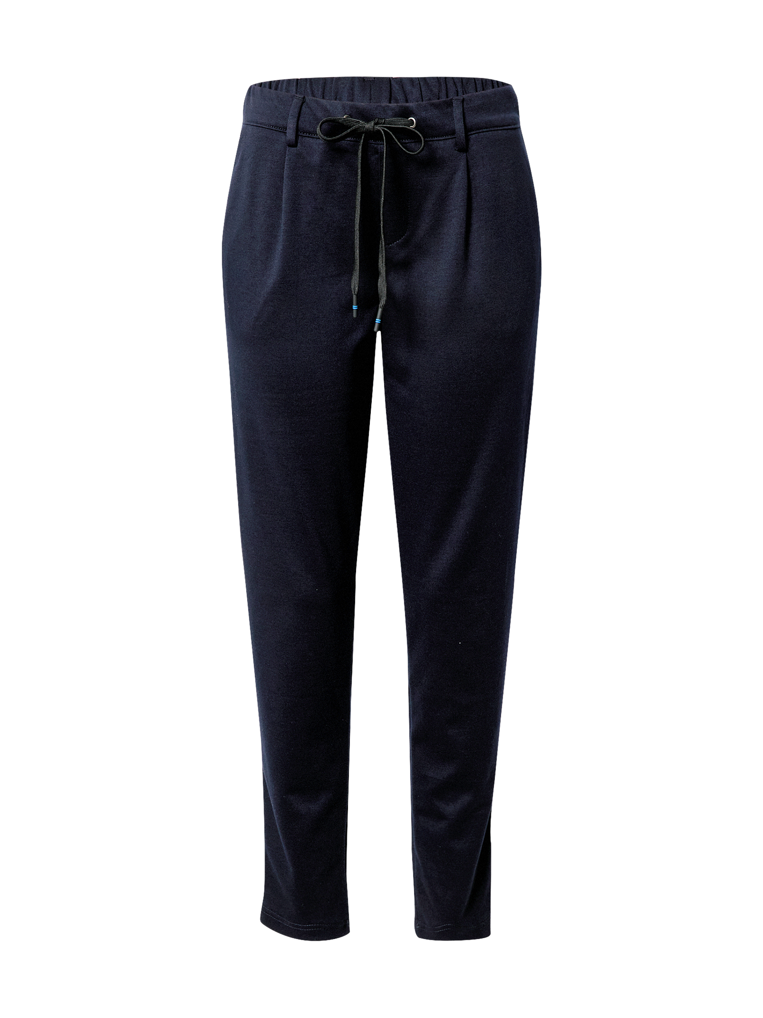 Abbigliamento Taglie comode EDC BY ESPRIT Pantaloni con pieghe in Navy 
