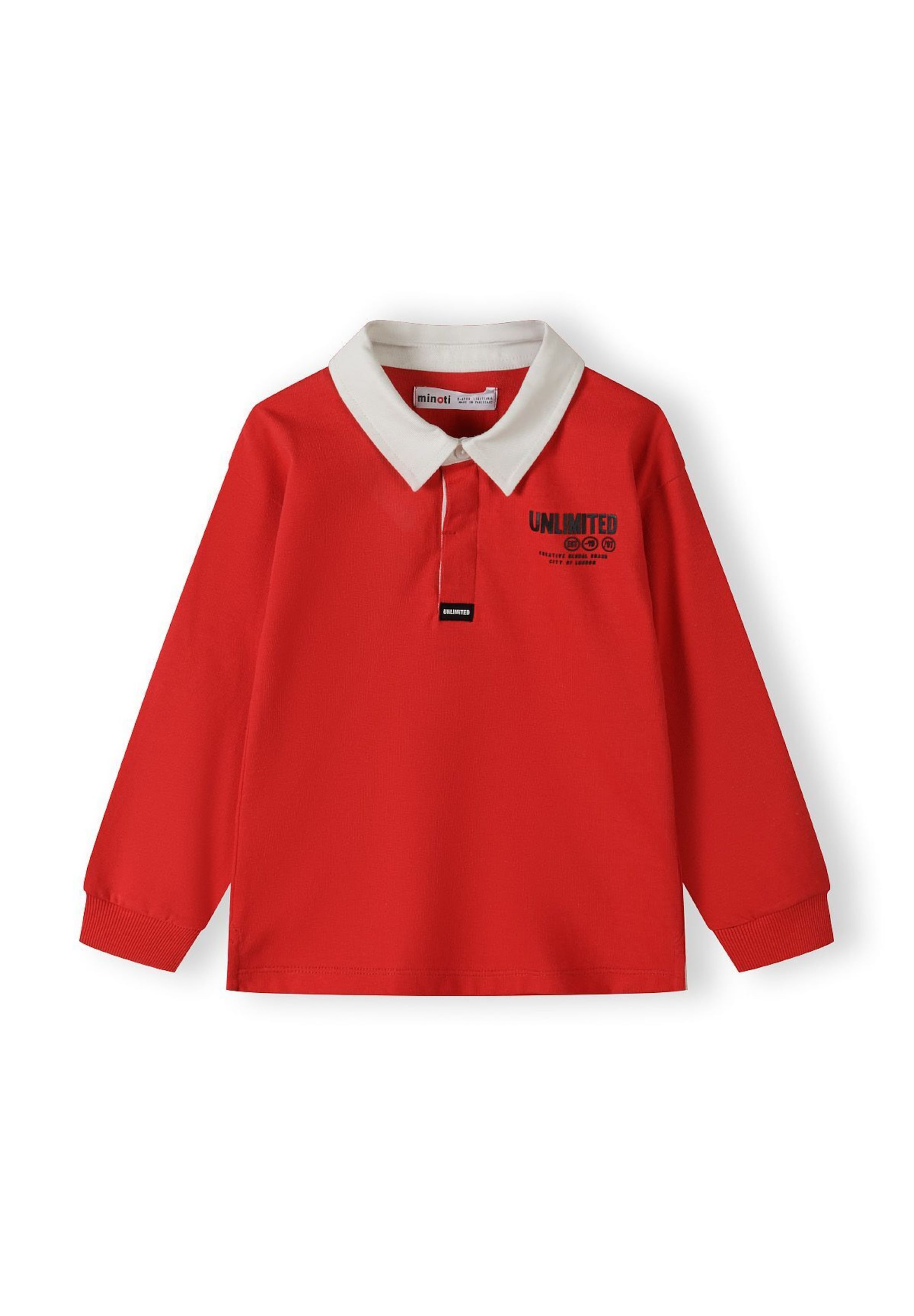 MINOTI Μπλουζάκι σε κόκκινο: μπροστά