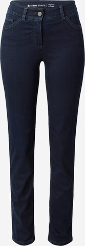 Coupe slim Jean 'Best4me' GERRY WEBER en bleu : devant