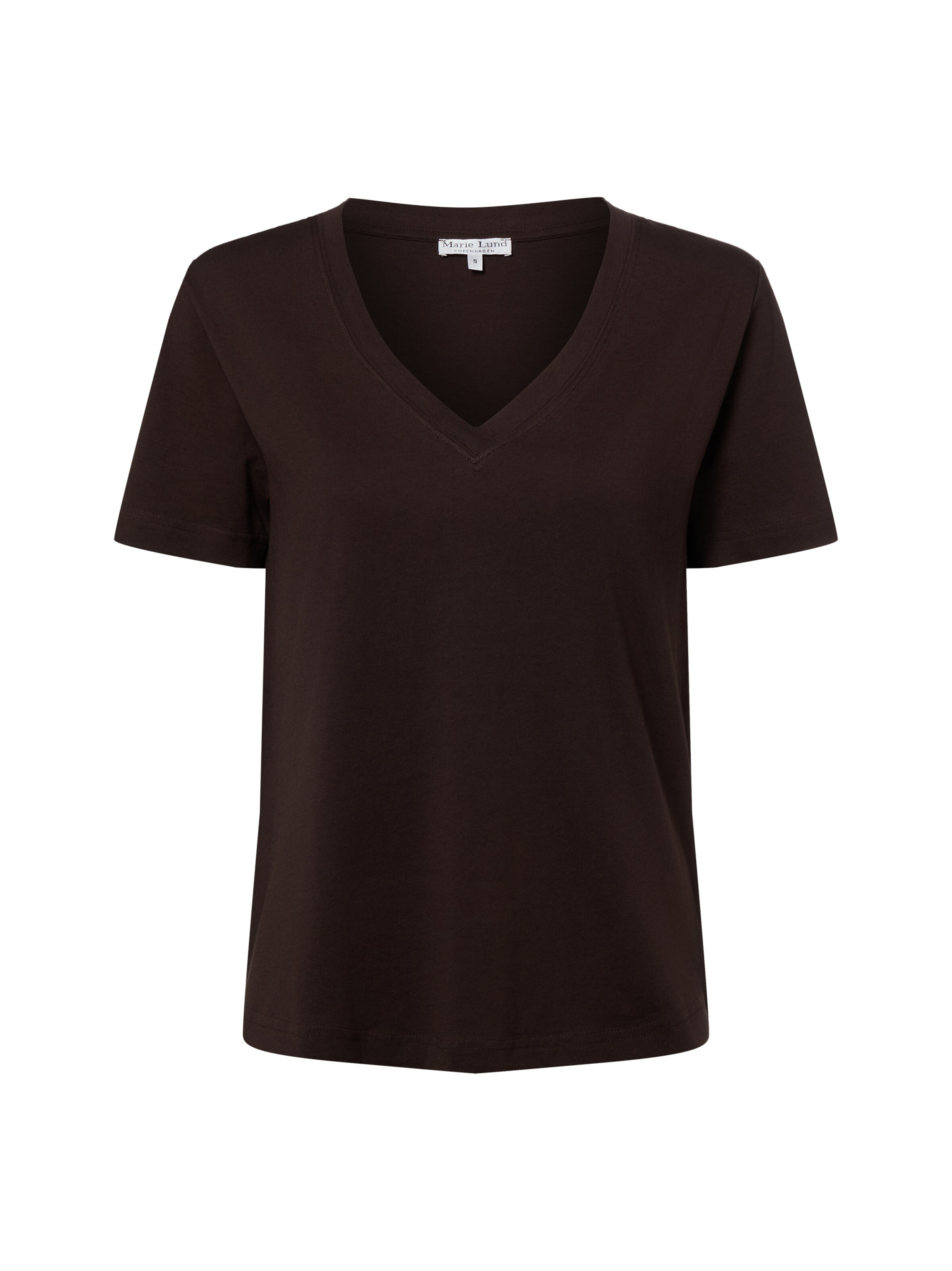 Marie Lund Shirt in Brown: front