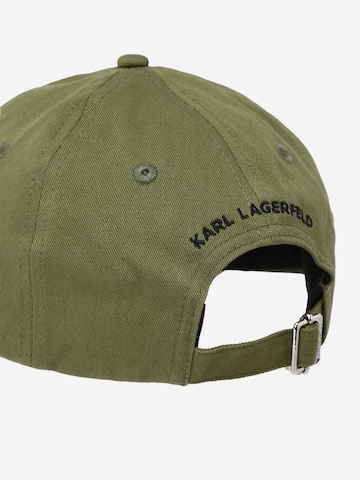 Karl Lagerfeld Cap 'Ikonik 2.0' in Grün