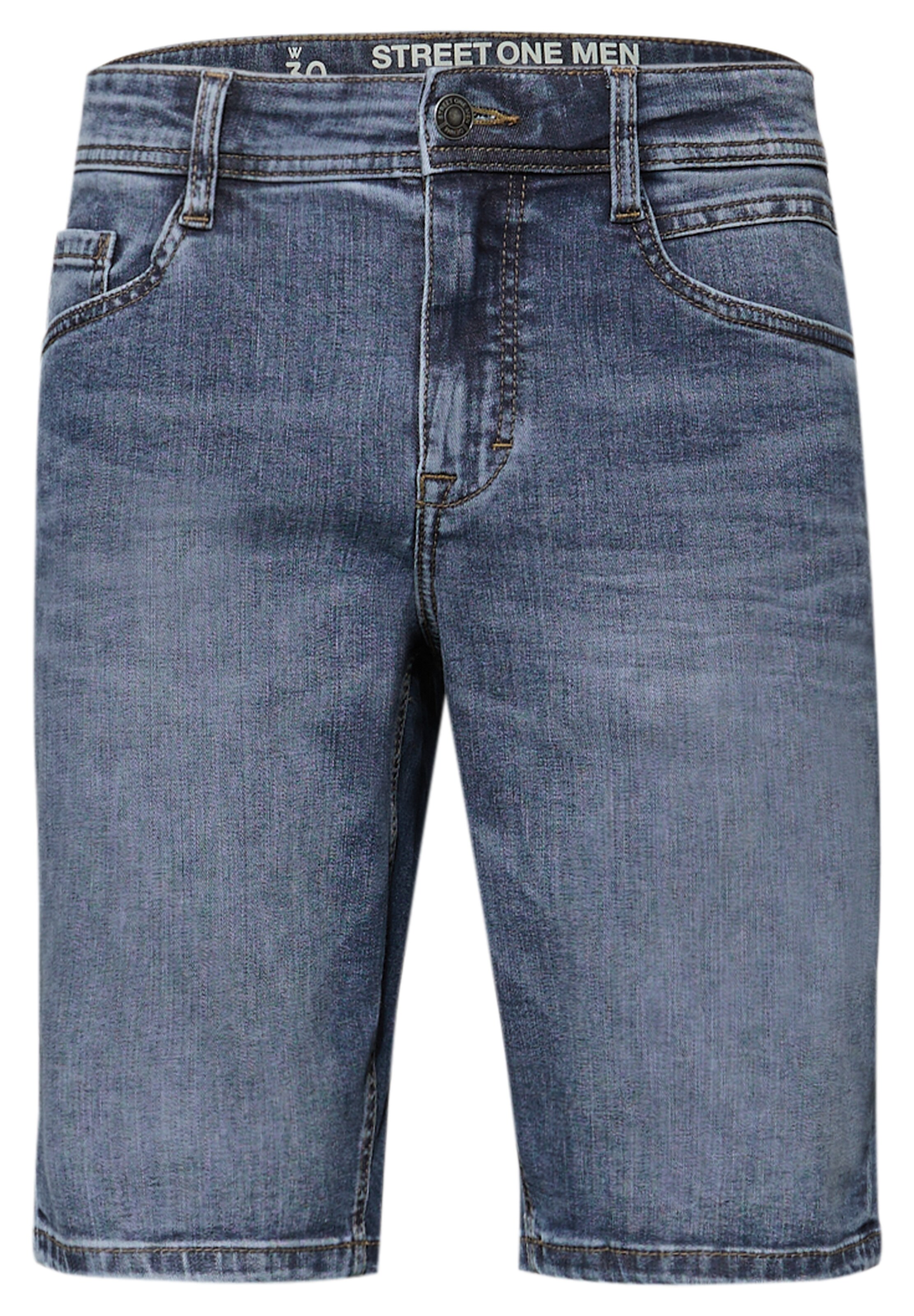 Street One MEN Regular Hose in Blau: Vorderseite