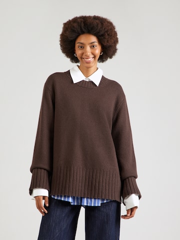 & Other Stories Sweater in Brown: front