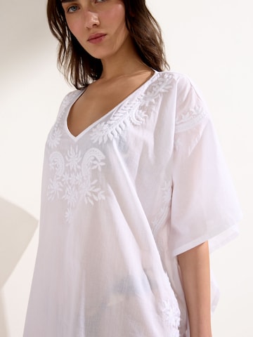 CALZEDONIA Strandkleid in Weiß